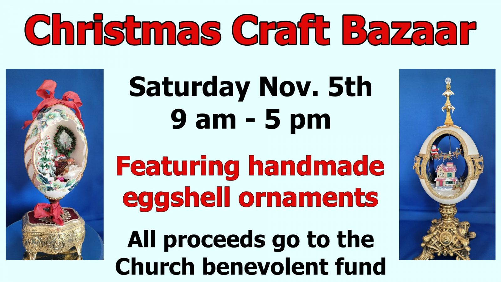 Christmas Craft Bazaar Oakhurst Full Gospel Church